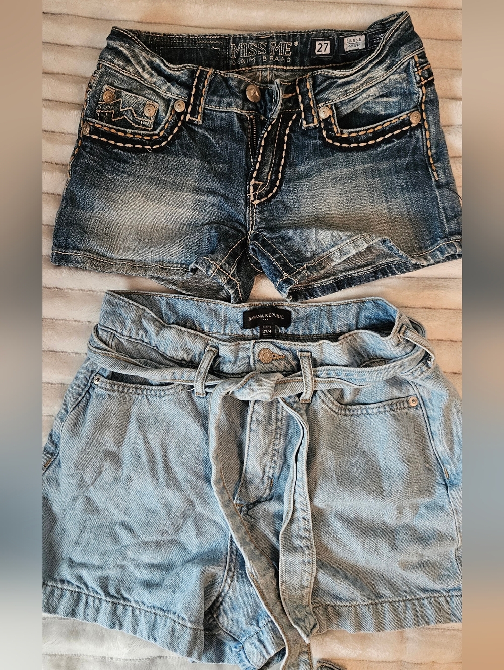 MISS ME shorts & Banana Republic Shorts Bundle EXELLENT CONDITION